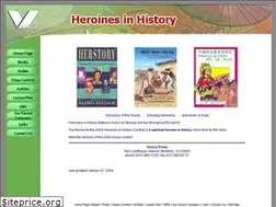 Sites similar to heroinesinhistory.com