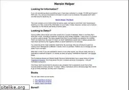 Sites similar to heroinhelper.com