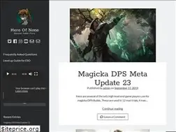Sites similar to heroofnone.com
