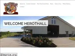 Sites similar to herothall.com