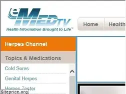 Sites similar to herpes.emedtv.com