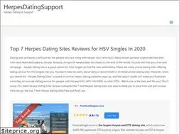 Sites similar to herpesdatingsupport.com