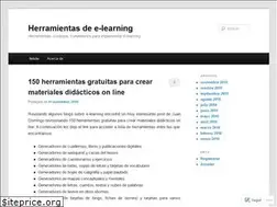 Sites similar to herramientasdeelearning.wordpress.com