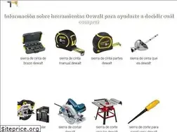 Sites similar to herramientasdewalt.es