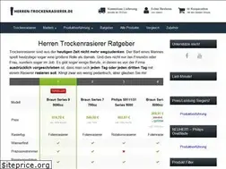 Sites similar to herren-trockenrasierer.de
