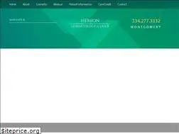 Sites similar to herrondermatology.com