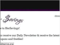 Sites similar to hersavings.com
