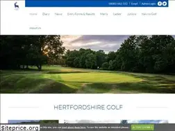 Sites similar to hertfordshiregolf.org