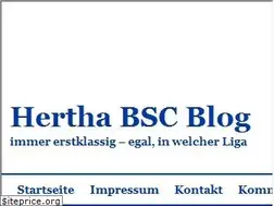 Sites similar to hertha-blog.de