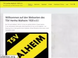 Sites similar to hertha-walheim.de