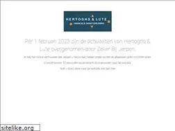 Sites similar to hertoghs-lute.nl