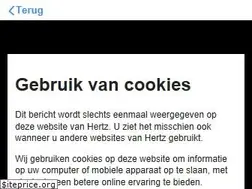 Sites similar to hertz.nl