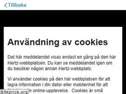 Sites similar to hertz.se