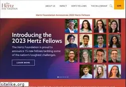 Sites similar to hertzfoundation.org