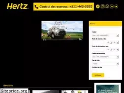 Sites similar to hertzperu.com.pe