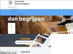Sites similar to hervormdrijssen.nl