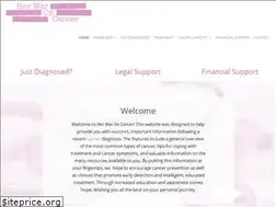 Sites similar to herwaroncancer.com