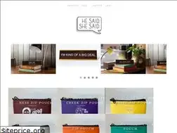 Sites similar to hesaidshesaid.bigcartel.com