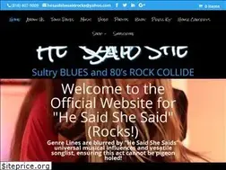 Sites similar to hesaidshesaidrocks.com