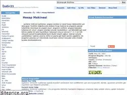 Sites similar to hesap-makinesi-indir.indir21.com