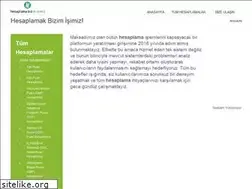 Sites similar to hesaplama.biz