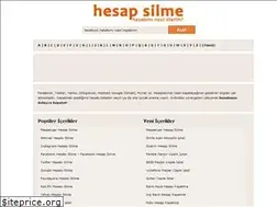 Sites similar to hesapsilme.com