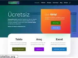 Sites similar to hesaptablosu.net