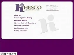 Sites similar to hescoincorporated.com