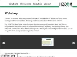 Sites similar to hescomshop.de