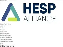 Sites similar to hespalliance.org