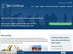 Sites similar to het-certificaat.nl