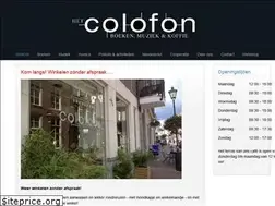 Sites similar to hetcolofon.nl