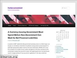 Sites similar to heteconomist.com