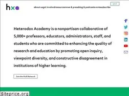 Sites similar to heterodoxacademy.org
