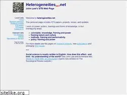 Sites similar to heterogeneities.net