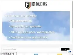 Sites similar to hetfoliehuis.nl