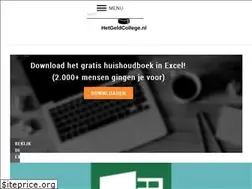 Sites similar to hetgeldcollege.nl