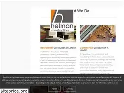 Sites similar to hetmanconstruction.co.uk