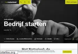 Sites similar to hetnotarieel.nl