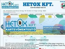 Sites similar to hetox.hu