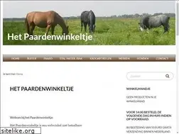 Sites similar to hetpaardenwinkeltje.nl