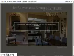 Sites similar to hetraaymakersantiek.nl