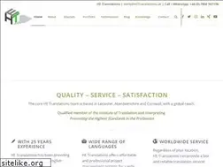 Sites similar to hetranslations.uk