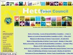 Sites similar to hettontowncouncil.gov.uk