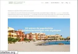 Sites similar to hetvakantieoverzicht.nl