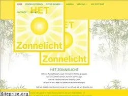 Sites similar to hetzonnelicht.nl