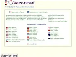 Sites similar to heure-exacte-a.info