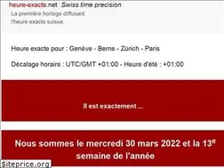 Sites similar to heure-exacte.net