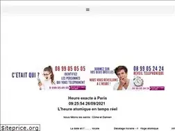 Sites similar to heure.tel