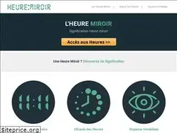 Sites similar to heuremiroir.com